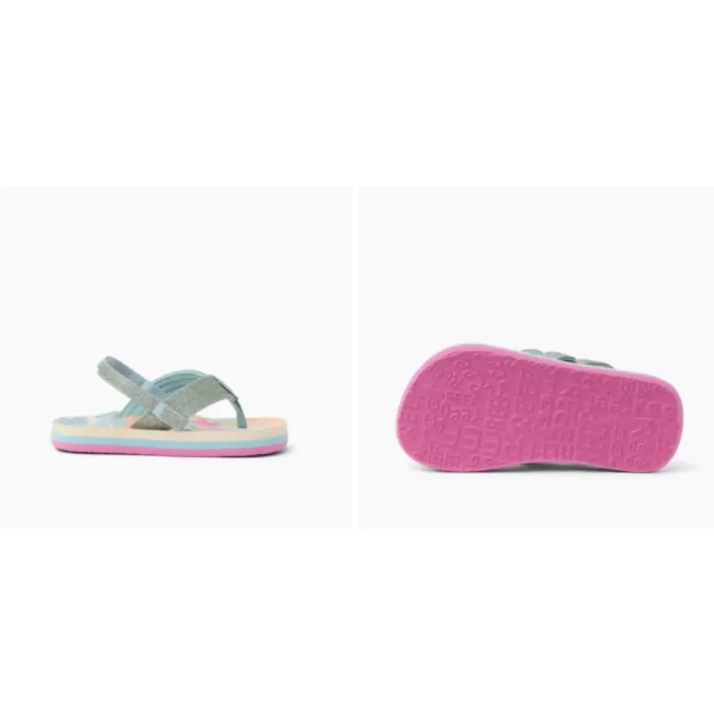 REEF Little Ahi Girls' Water-Friendly Flip-Flops